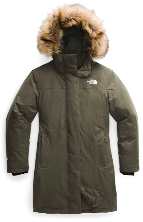 the north face women's winter parkas