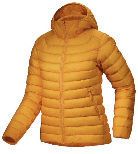 Classic Orange Bubble Puffer Jacket Hooded - Jacket Makers
