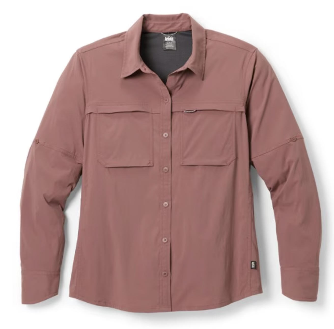 REI Sahara LS Solid (Women's Hiking Shirts) 