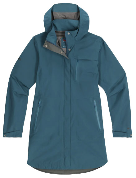 WindRiver Women's Downpour Waterproof Hyper-Dri 3 Rain Jacket