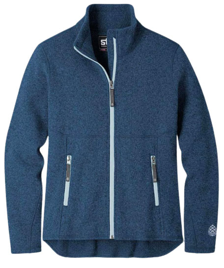 Avalanche Men's Mock Neck Hiking Fleece Jacket With Zipper Pockets Blue  Combo S at  Men's Clothing store
