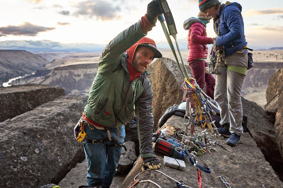 Rock Climbing Checklist (rack of cams)