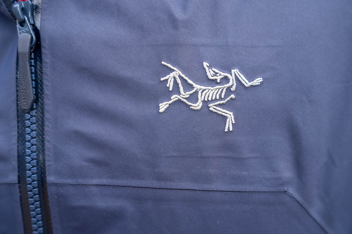 Arc'teryx Beta SL Jacket (logo closeup)