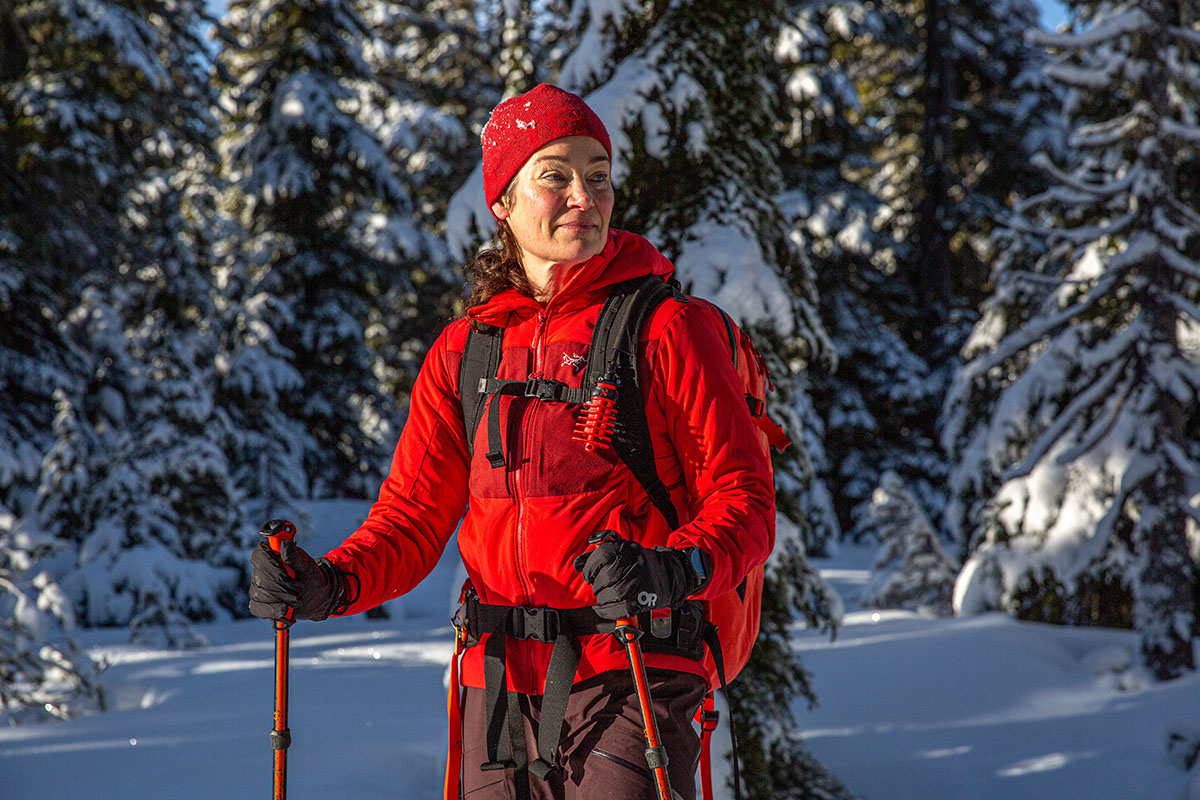 Arc'teryx Proton Heavyweight Hoody (standing in sunlight)