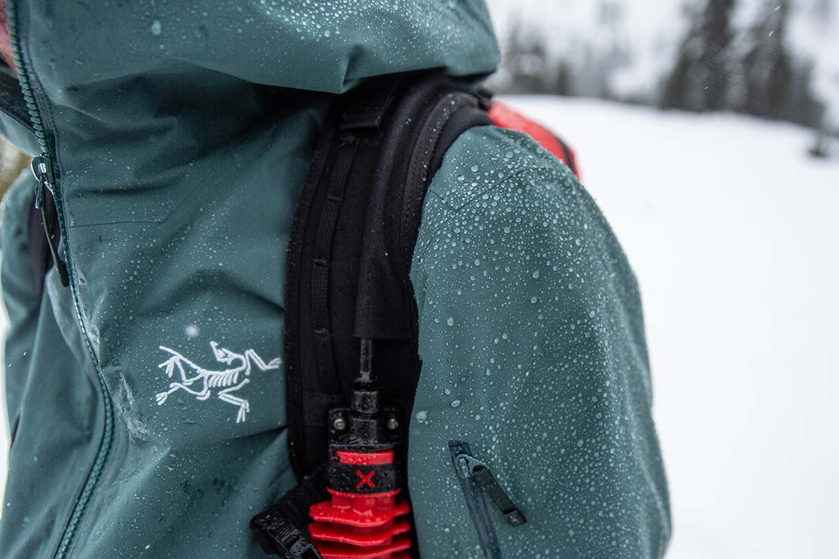 Arc'teryx Sentinel Insulated Jacket (rain beading on shoulder)