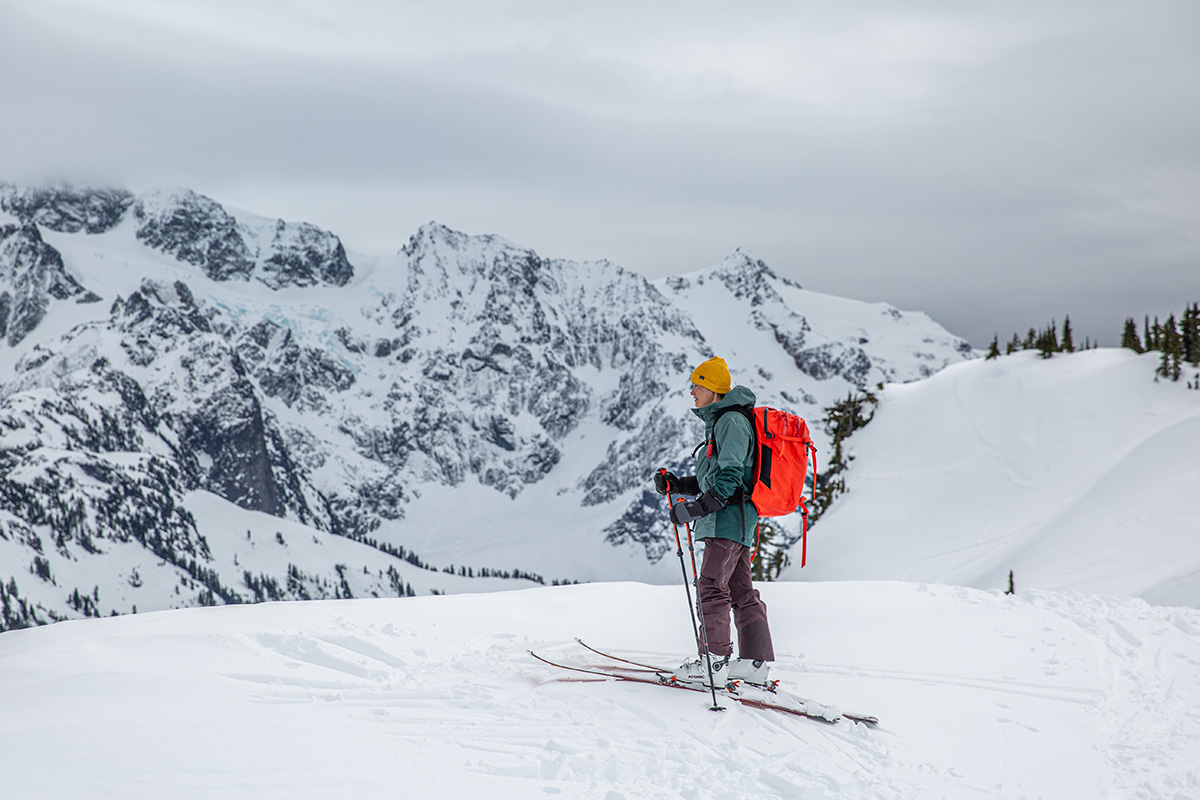 Arc'teryx Sentinel Insulated Jacket (standing in mountains)