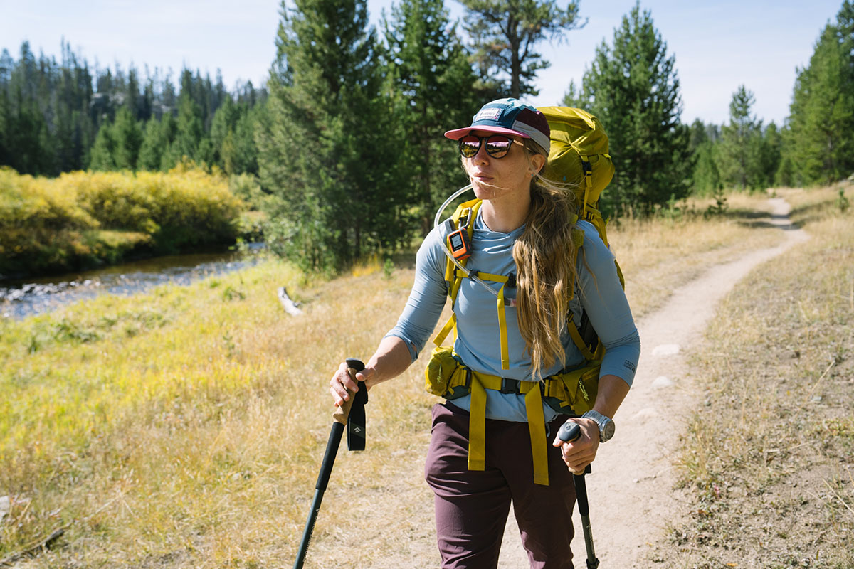 Mountain Hardwear Crater Lake Hoody (backpacking on sunny day)