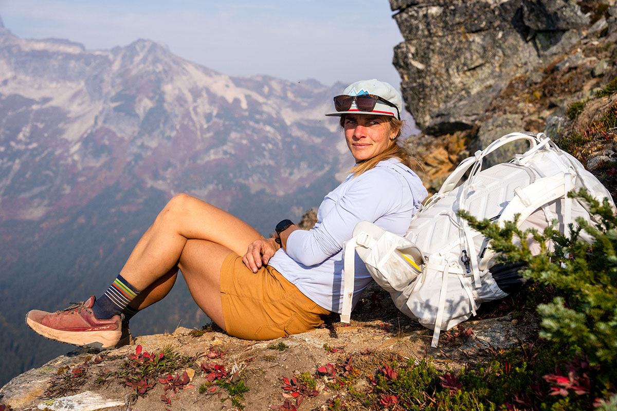 Mountain Hardwear Crater Lake Hoody (in mountains)