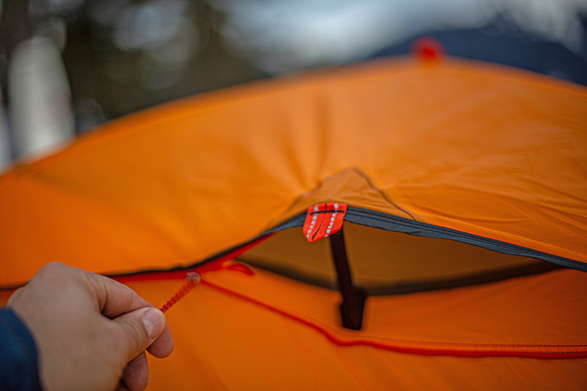 Nemo Kunai 3P tent (deploying vent)