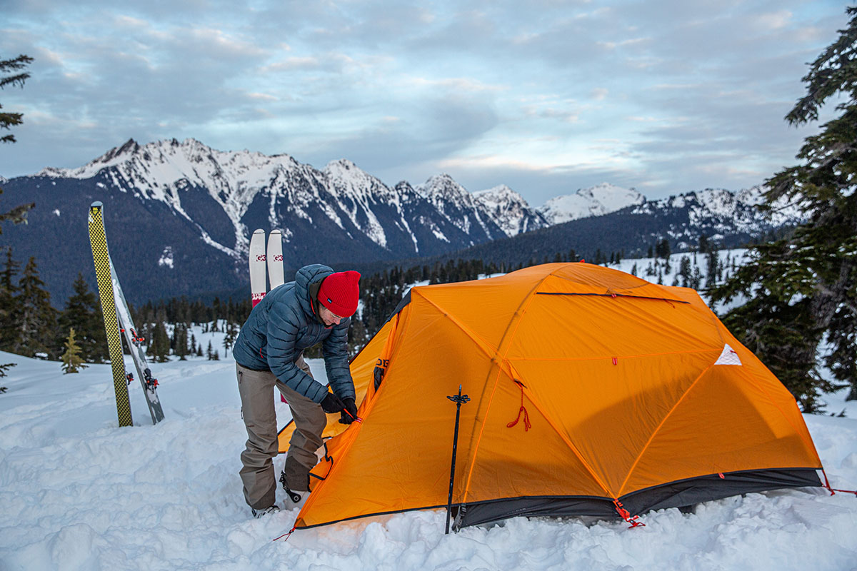 Nemo Kunai 3P tent (securing door)