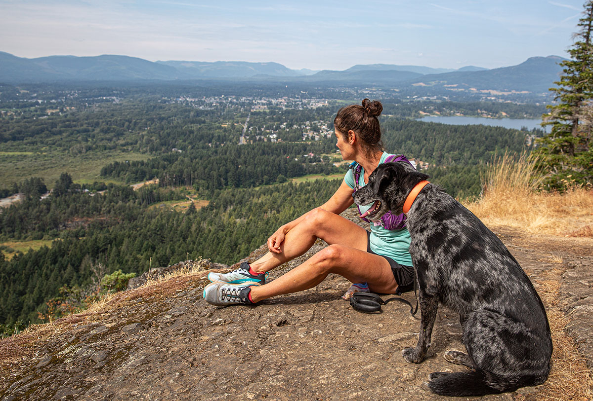 Salomon Sense Ride 5 trail running shoe (scenic overlook)