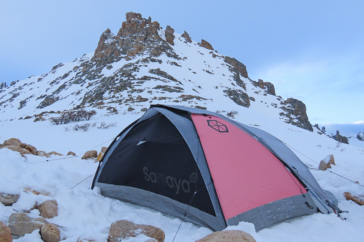 Samaya 2.0 Tent (set up in winter)