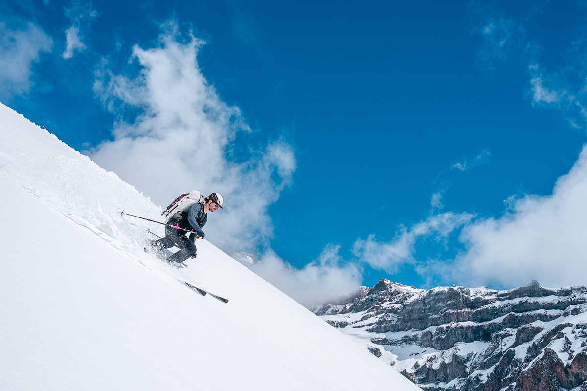 Scarpa Maestrale RS (skiing through fresh snow)