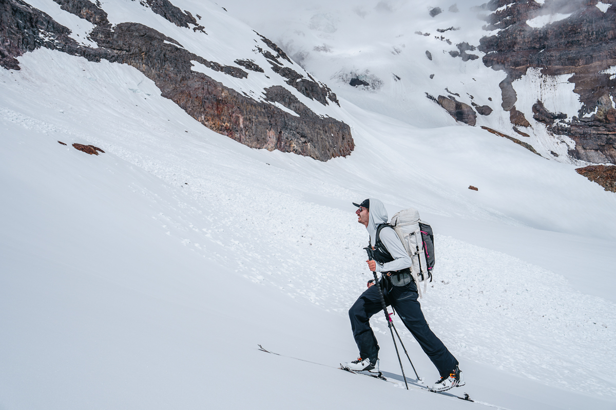 Scarpa Maestrale RS (touring up steep uphill)