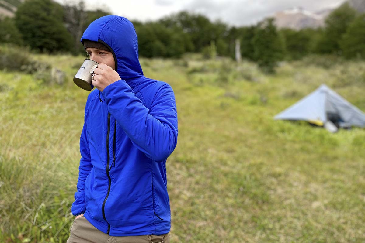 the north face ventrix hooded