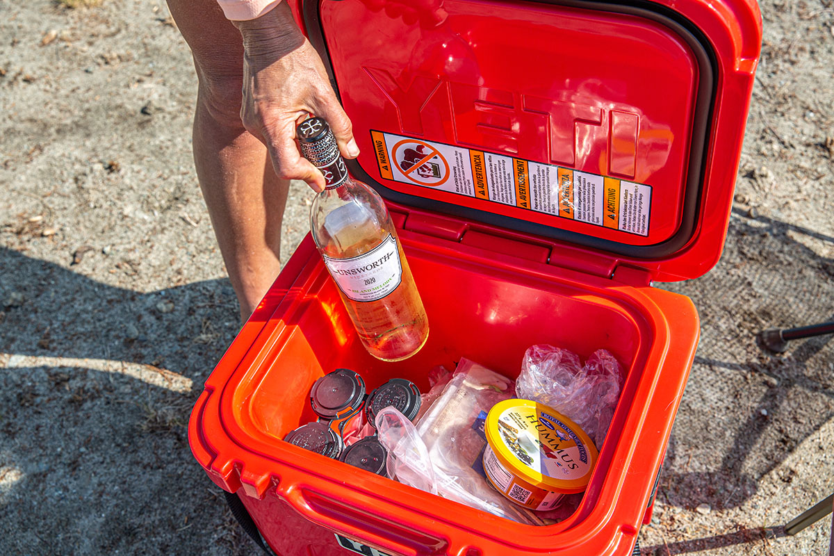YETI Roadie 24 hard cooler weighs less yet performs better than previous  models