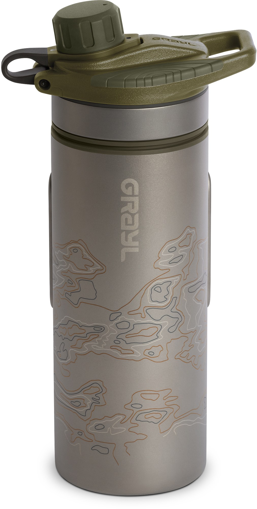 Grayl GeoPress TI water bottle