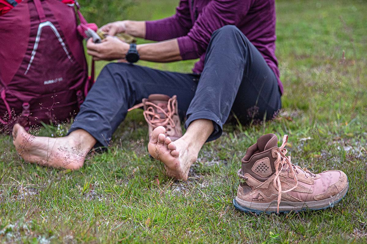 Non-waterproof boots (taking off Altra Lone Peak Hiker 2)