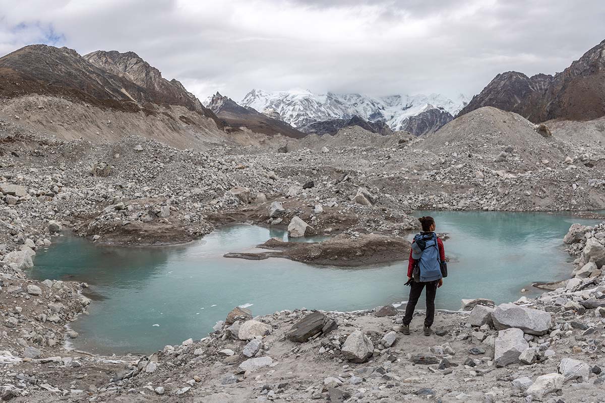 Nepal Trek (glacier crossing en route to Thagnak)