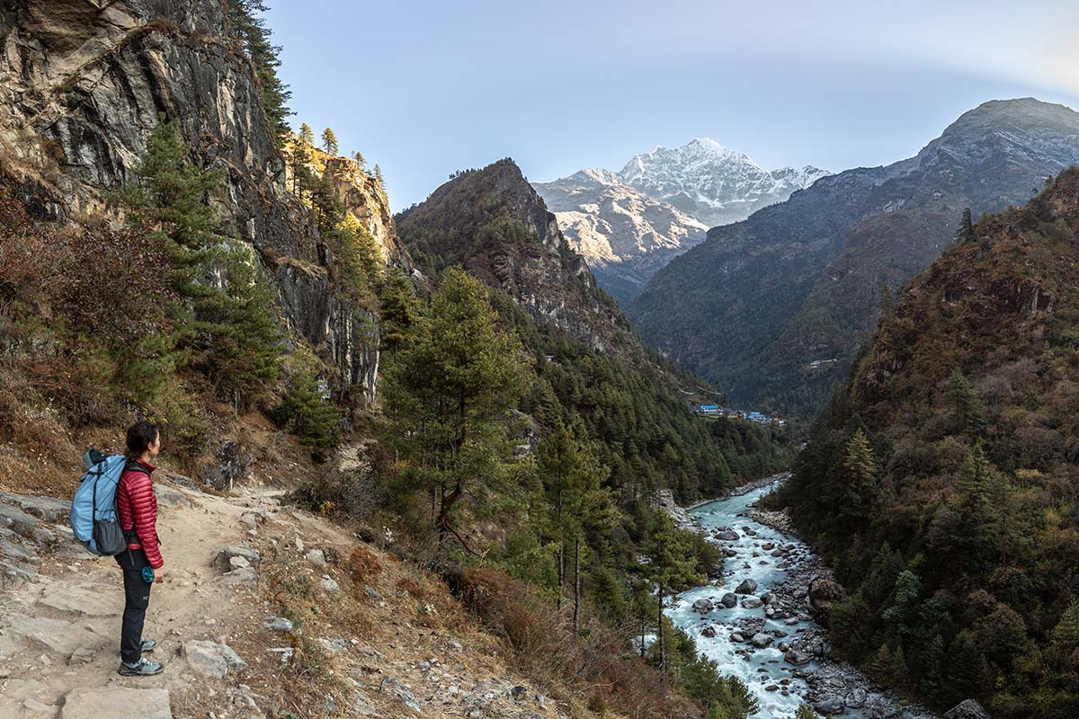 Nepal Trek (milky river)