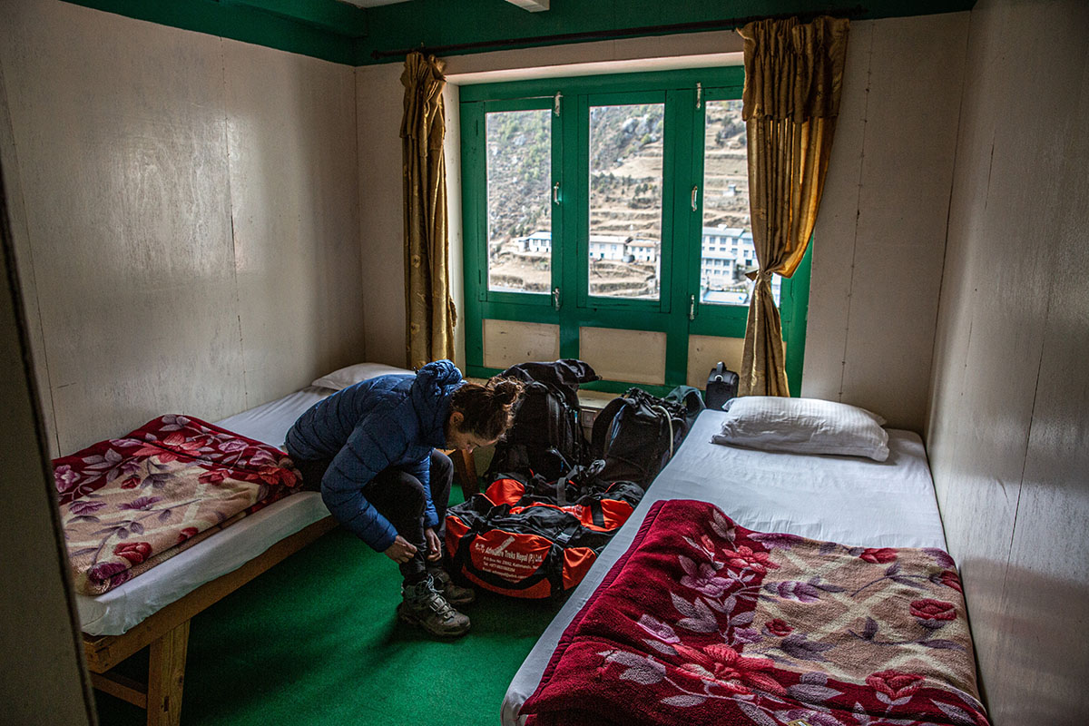 Nepal Trek (teahouse room)