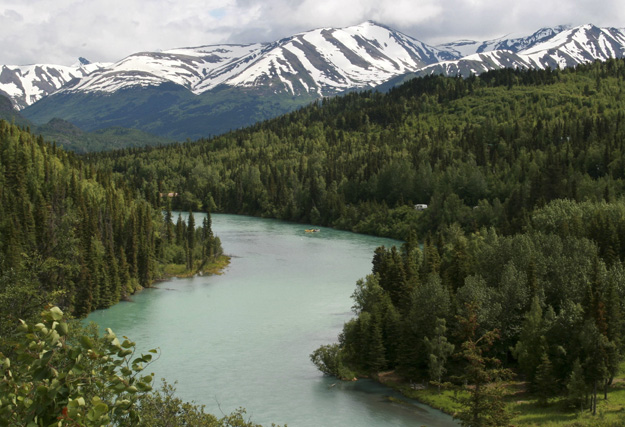 Kenai River rafting