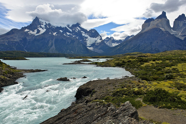 Torres del Paine Waterfall