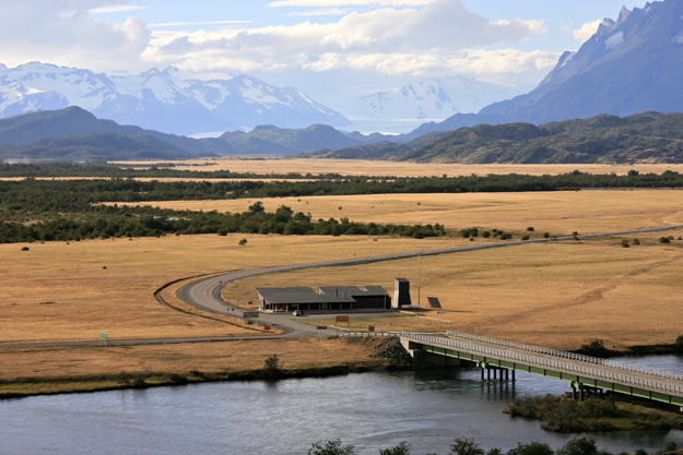 Torres del Paine southern entrance