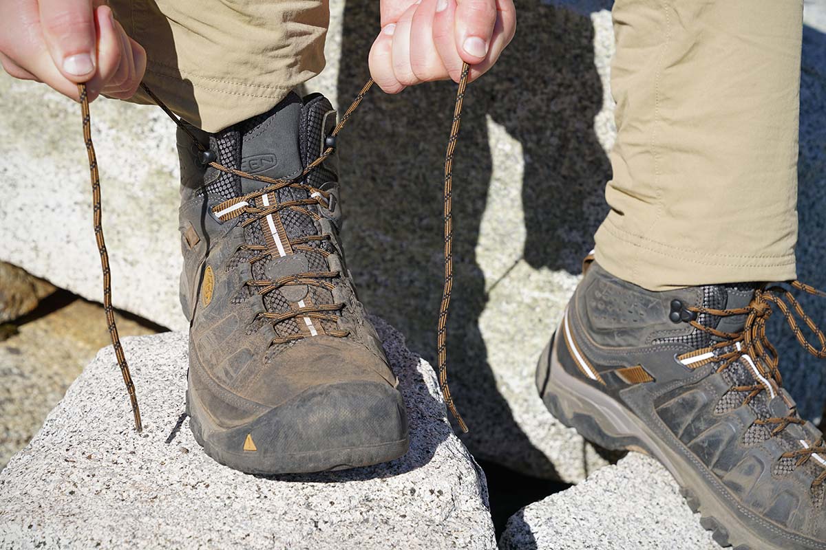 keen men's targhee iii mid waterproof hiking boots