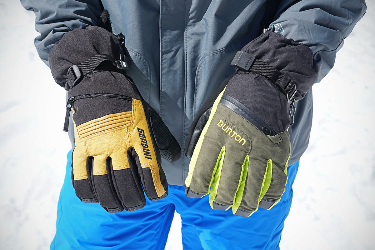 gore tex ski gloves womens