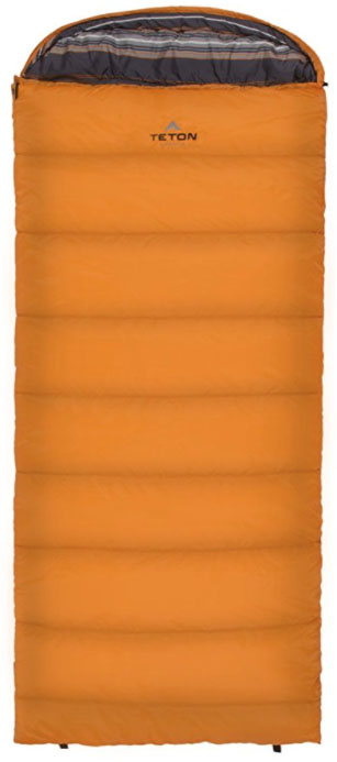 compact rectangular sleeping bag