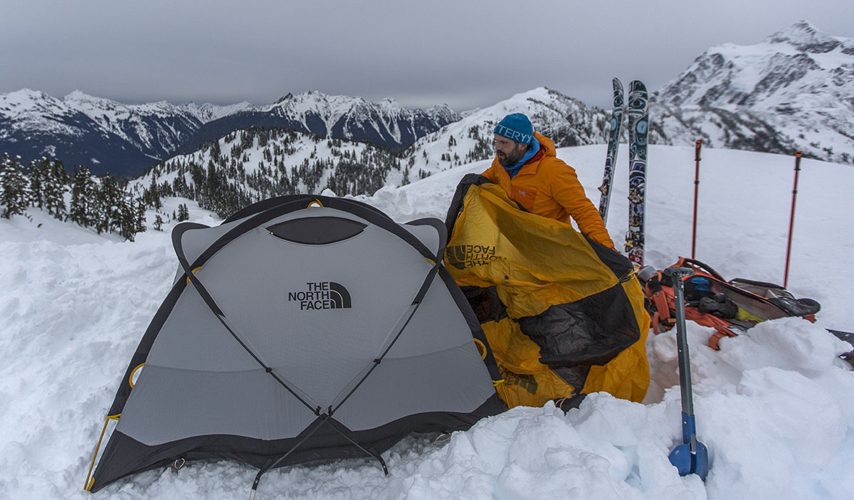north face everest tent