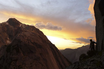 Cochamó, Chile sunset