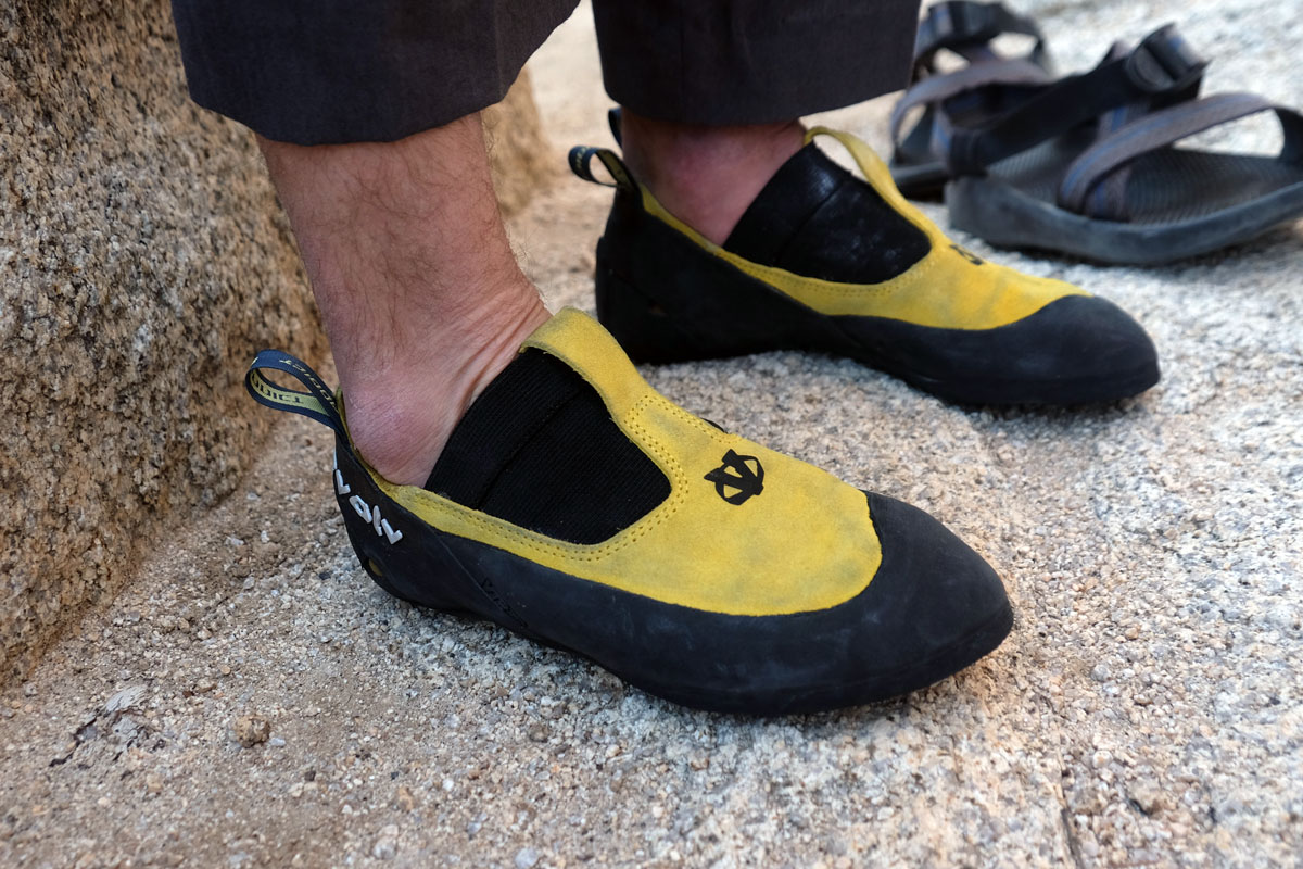 Evolv Addict climbing shoe