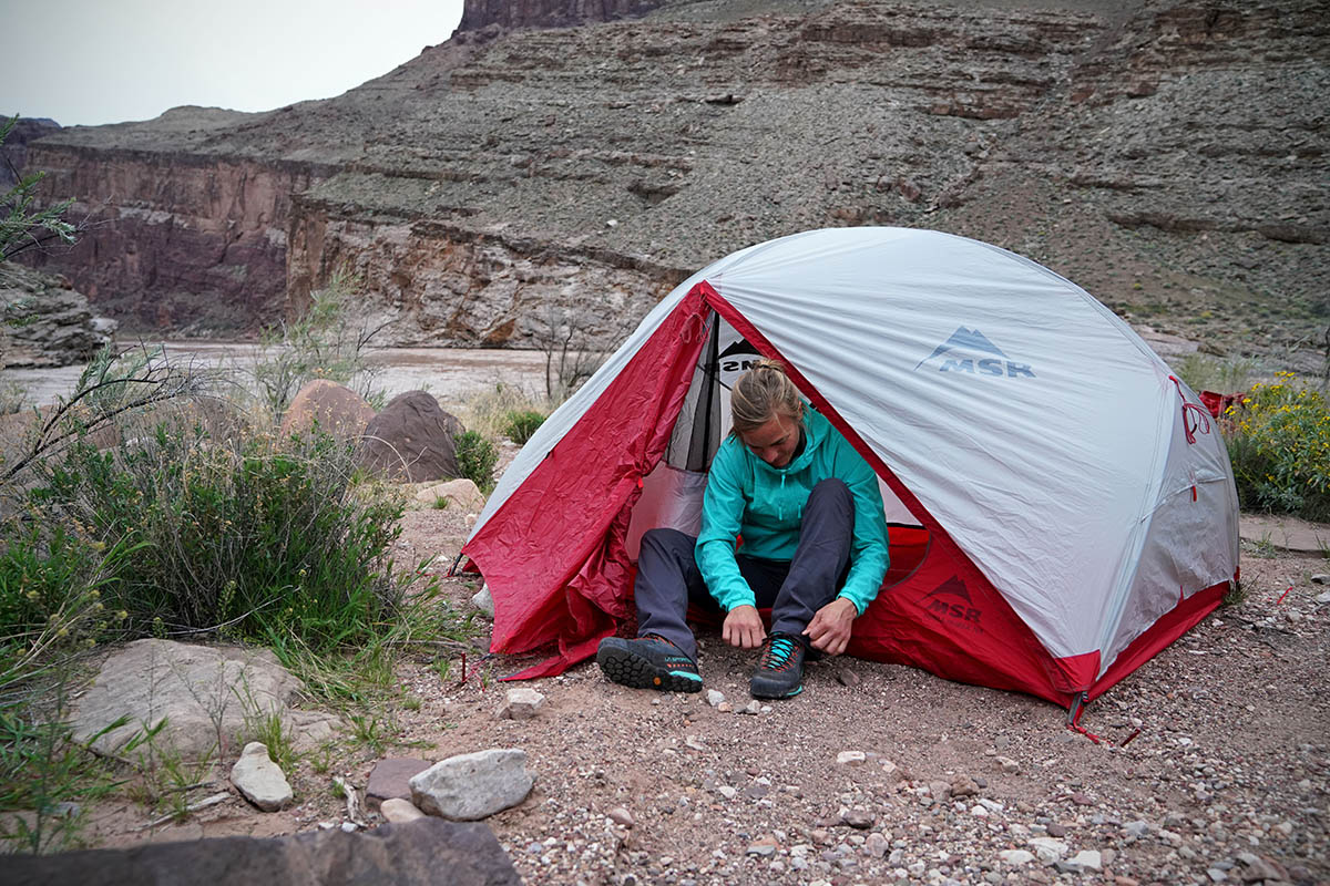 Verminderen uit onpeilbaar MSR Hubba Hubba NX Tent Review | Switchback Travel