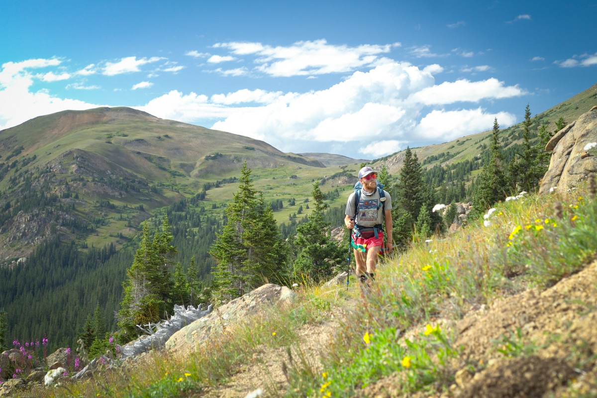 Thru-hiking the CDT in Colorado (men's hiking shirts)