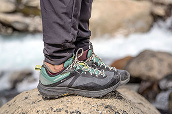 Merrell MQM 3 GTX hiking shoe (up close)