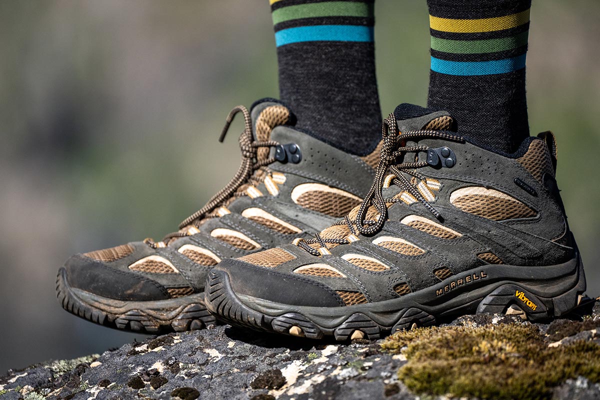Do Merrell Moab Mid Waterproof Hiking Boot Run Small? - Shoe Effect