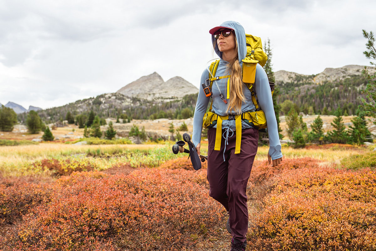 Mountain Hardwear Crater Lake Hoody (backpacking in Wyoming)