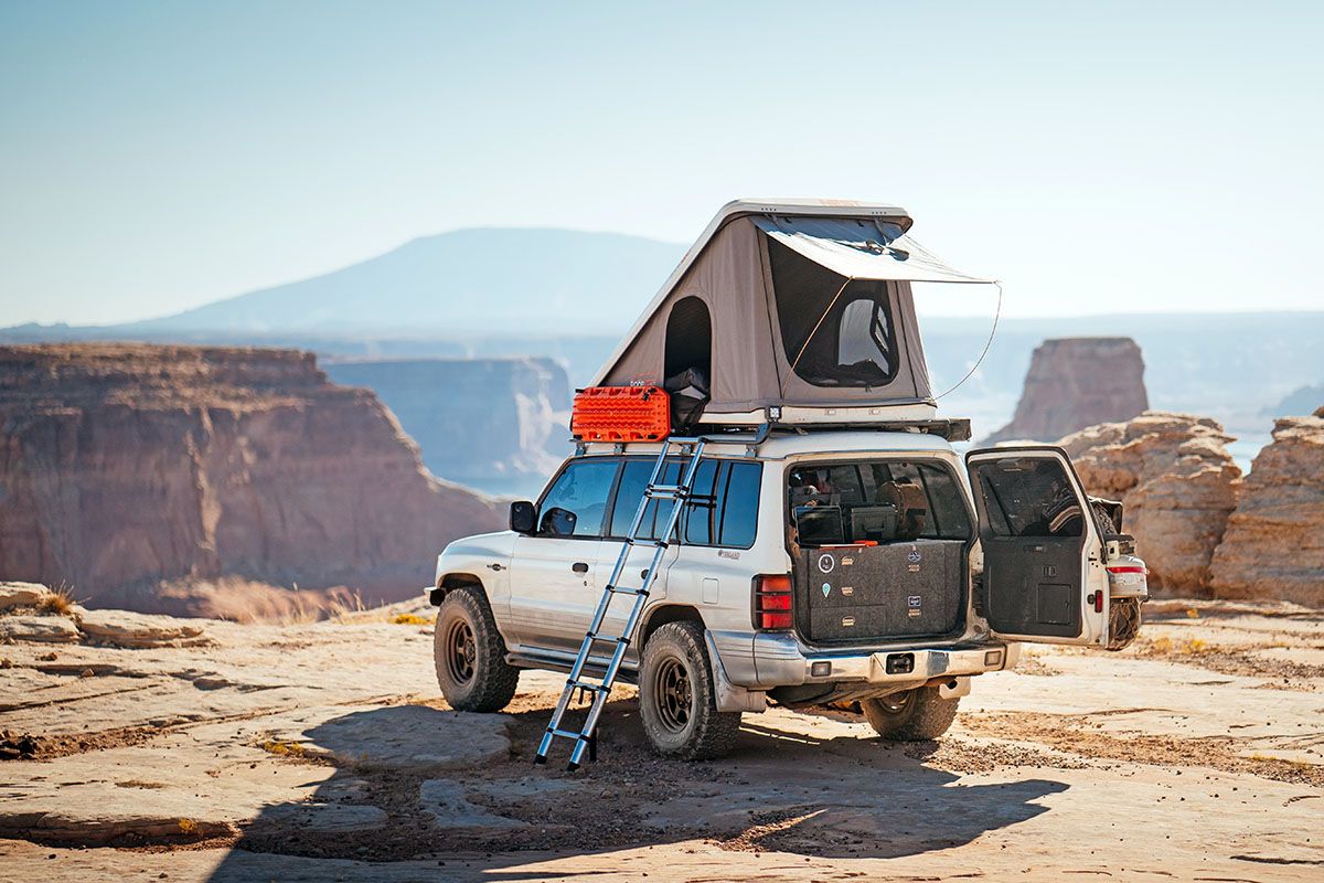 This Tent-Topped Toyota Land Cruiser Is Perfect For Overlanding On The ...