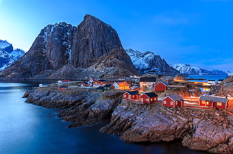 Rorbuer Lofoten Islands, Norway