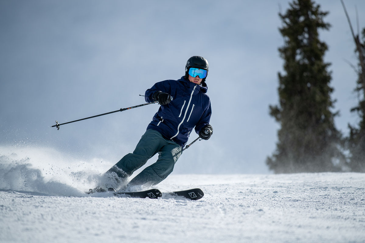 How To Stop On Skis For Beginners : How To Slow Yourself Down On A ...