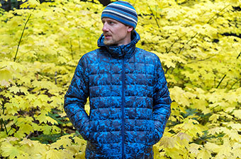 The North Face ThermoBall Eco Hoodie (fall colors)