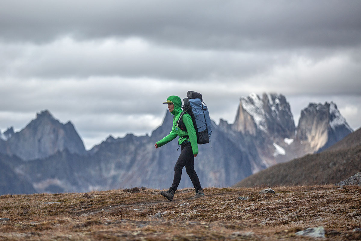 Zpacks Arc Haul Zip 64L backpack (hiking in mountains)