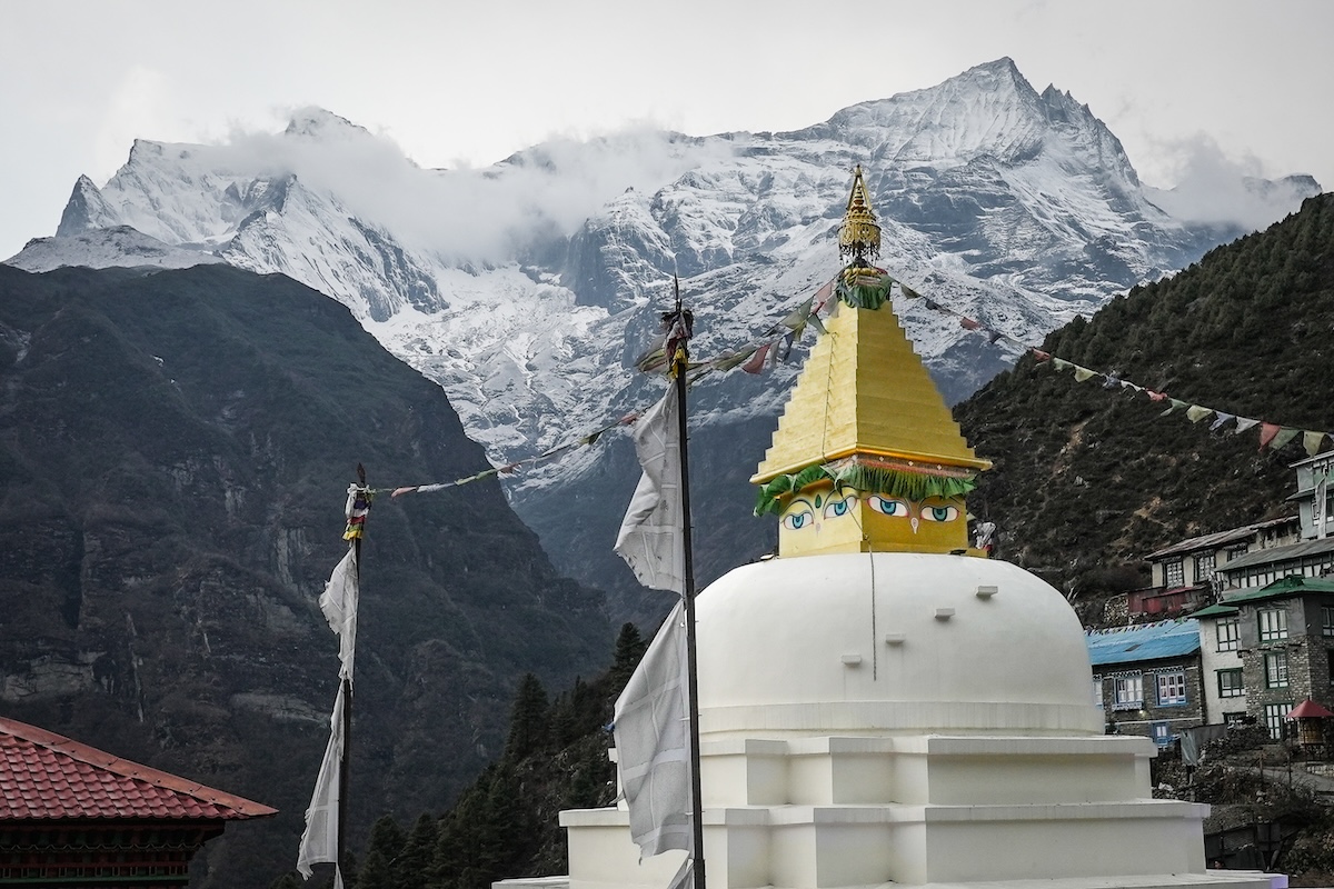 Stupa in Namche Village