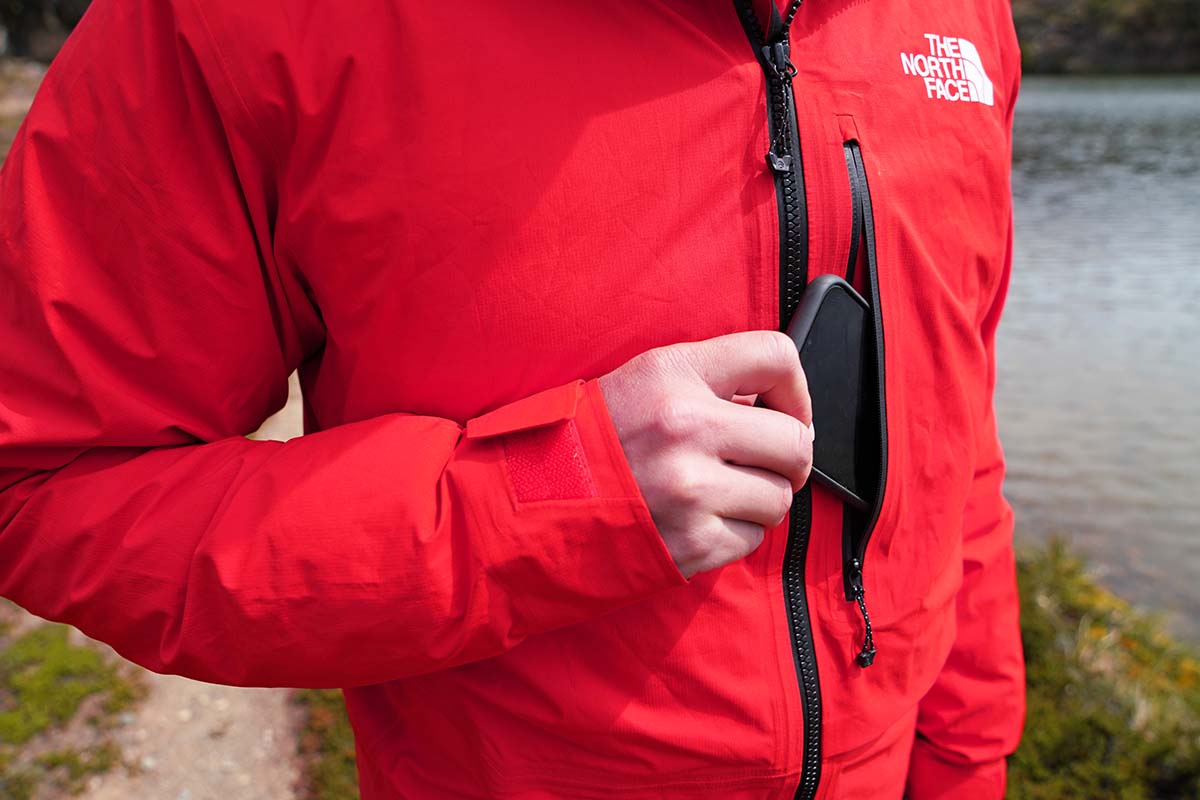 north face point five jacket review