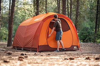 tents and camping gear