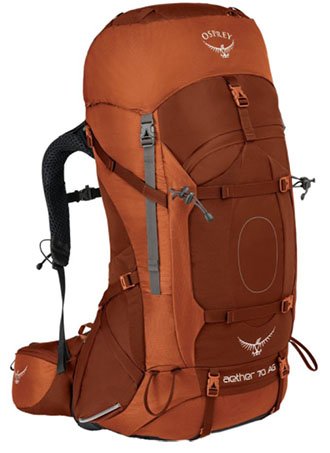 osprey aether 70 red